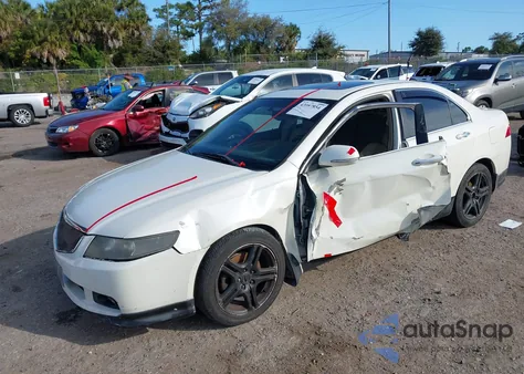 2004 Acura Tsx from USA, damaged, VIN JH4CL96864C021346
